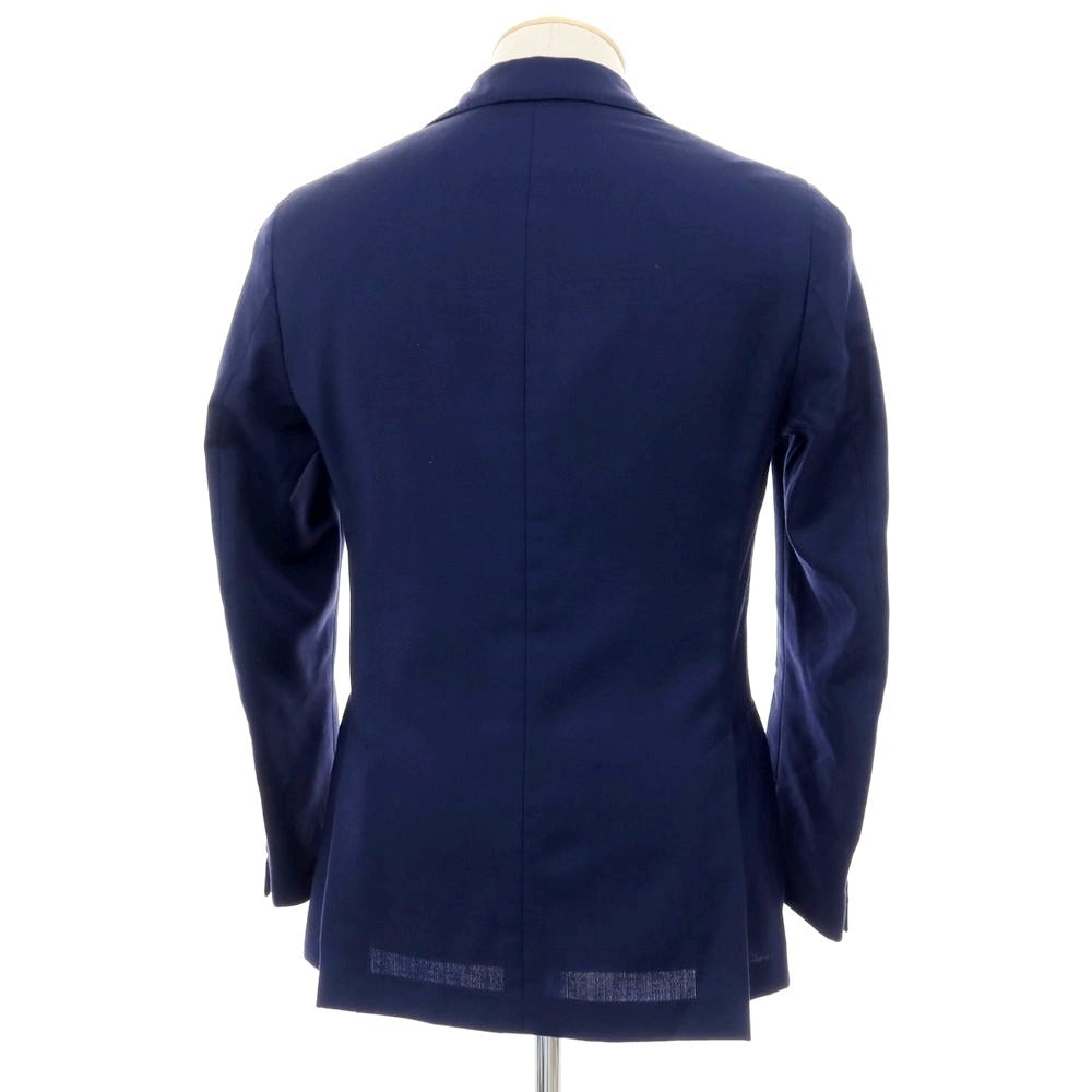 【中古】ラルディーニ LARDINI ウール テーラードジャケット ネイビー【 サイズ42 】【 状態ランクC 】【 メンズ 】 [BPD]