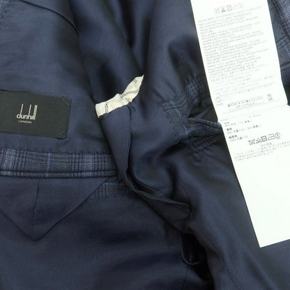 【中古】ダンヒル Dunhill ウールシルク 2つボタンスーツ ネイビー【 44 】【 状態ランクA 】【 メンズ 】