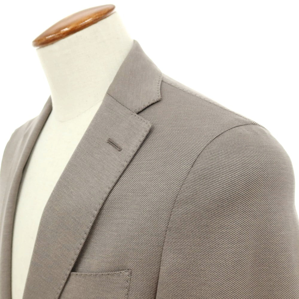 【中古】ロロピアーナ Loro Piana コットン 2つボタンスーツ グレージュ【サイズ46】【 状態ランクC 】【 メンズ 】