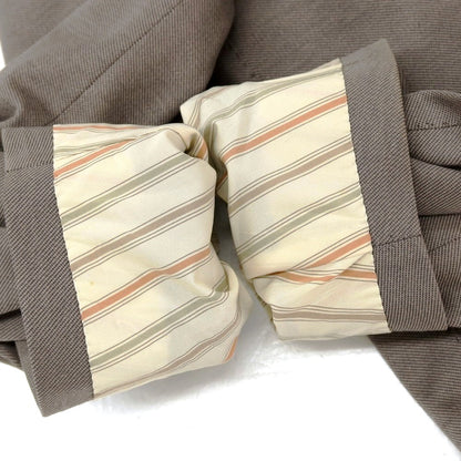 【中古】ロロピアーナ Loro Piana コットン 2つボタンスーツ グレージュ【サイズ46】【 状態ランクC 】【 メンズ 】