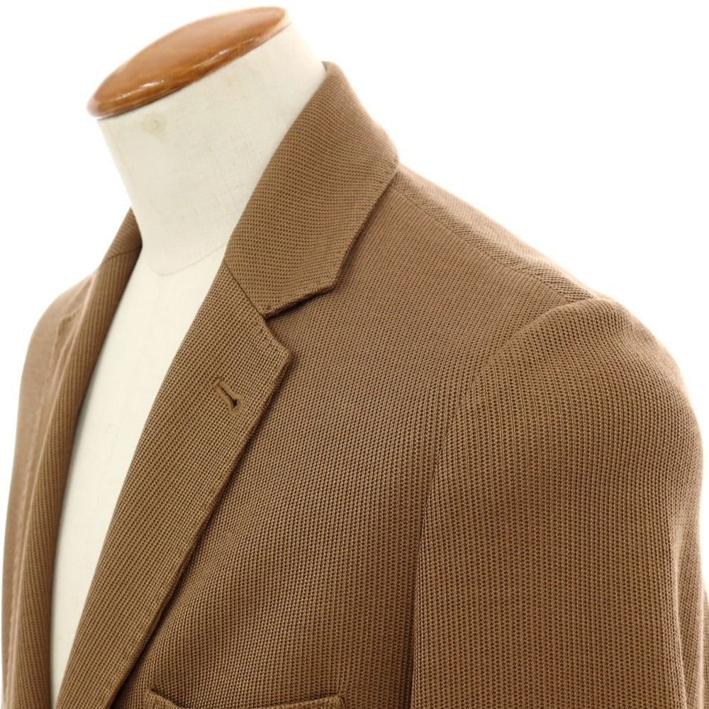 【中古】ロロピアーナ Loro Piana コットンシルクジャージー カジュアルジャケット ブラウン【サイズ46】【 状態ランクB 】【 メンズ 】