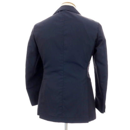 【中古】スティレ ラティーノ STILE LATINO ポリエステル ダブル テーラードジャケット ダークネイビー【サイズ46】【 状態ランクB 】【 メンズ 】