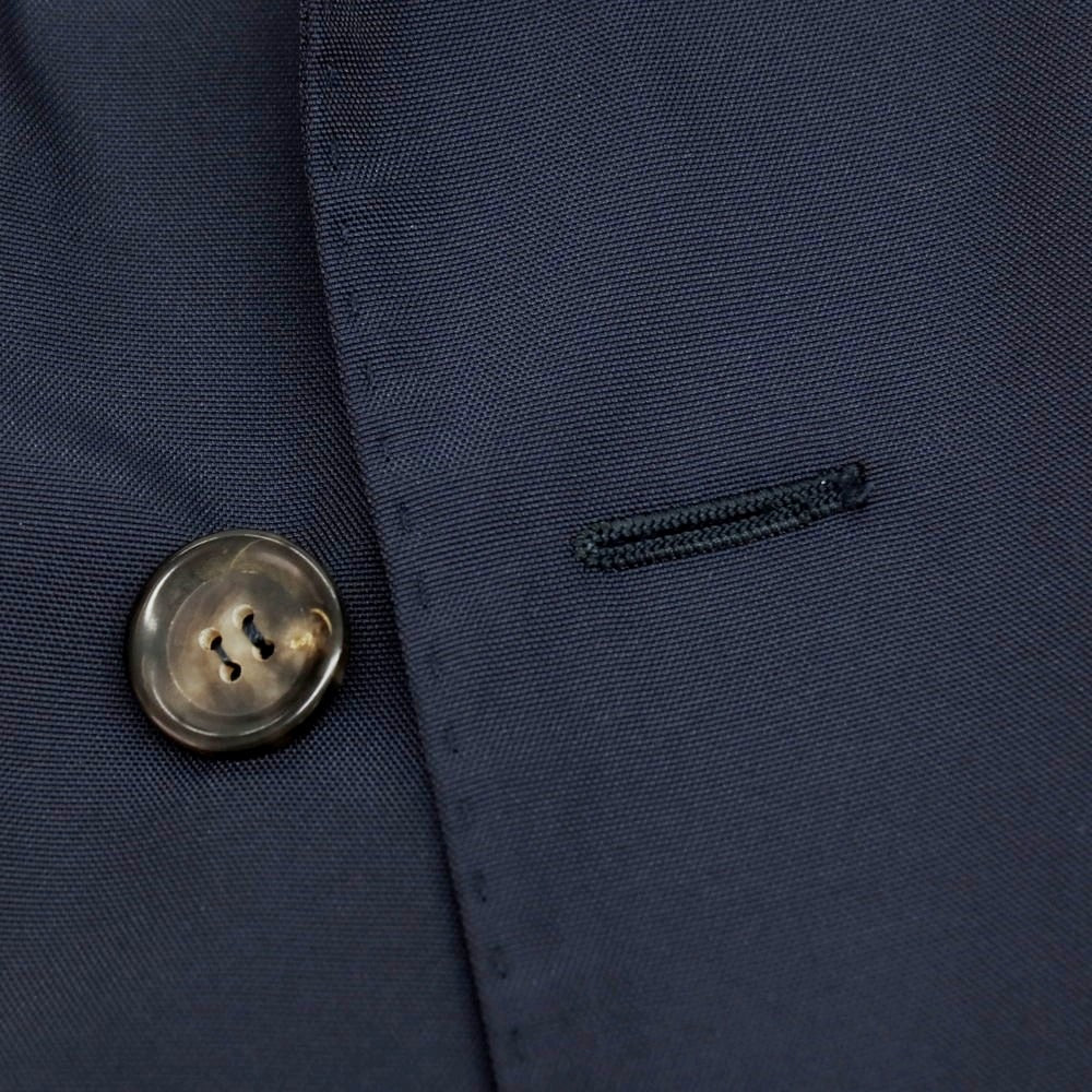 【中古】スティレ ラティーノ STILE LATINO ポリエステル ダブル テーラードジャケット ダークネイビー【サイズ46】【 状態ランクB 】【 メンズ 】