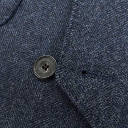 【中古】ハーディエイミス Hardy Amies ウール ショールカラー ダブル カジュアル系ジレ ベスト ネイビー【 36 】【 状態ランクB 】【 メンズ 】