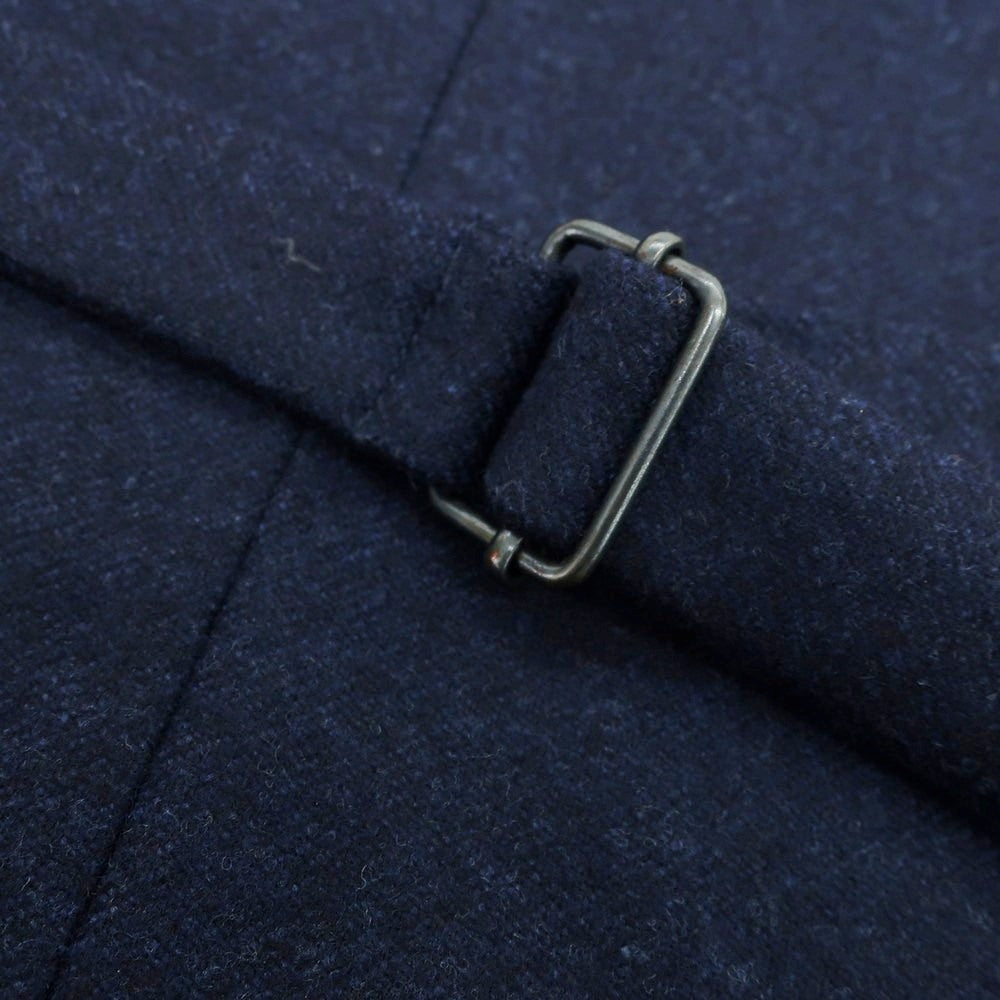 【中古】ハーディエイミス Hardy Amies ウール ショールカラー ダブル カジュアル系ジレ ベスト ネイビー【 36 】【 状態ランクB 】【 メンズ 】