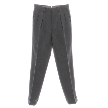 【中古】トムフォード TOM FORD ウール ドレススラックスパンツ グレー【 46 】【 状態ランクB 】【 メンズ 】