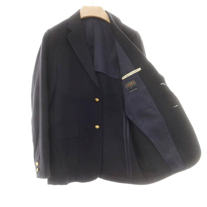 【中古】ビームスプラス BEAMS PLUS ウール 3B テーラードジャケット ブラックネイビー系【 M 】【 状態ランクB 】【 メンズ 】