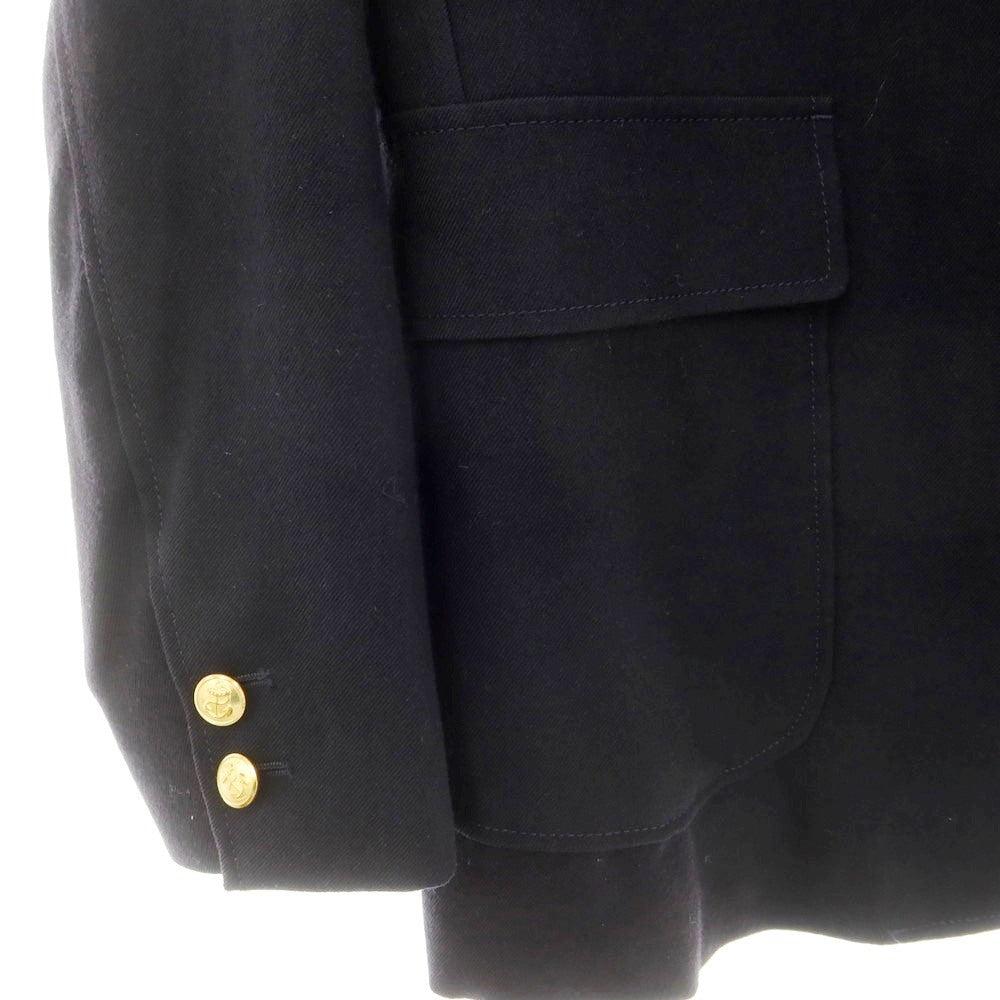 【中古】ビームスプラス BEAMS PLUS ウール 3B テーラードジャケット ブラックネイビー系【 M 】【 状態ランクB 】【 メンズ 】