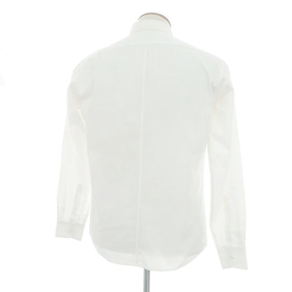 【中古】ドリスヴァンノッテン DRIES VAN NOTEN コットン レギュラーカラー カジュアルシャツ ホワイト【 48 】【 状態ランクD 】【 メンズ 】