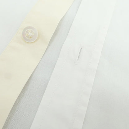 【中古】ドリスヴァンノッテン DRIES VAN NOTEN コットン レギュラーカラー カジュアルシャツ ホワイト【 48 】【 状態ランクD 】【 メンズ 】