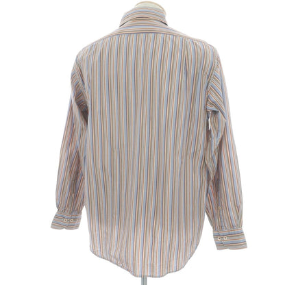 【中古】ハートフォード Hartford コットン マルチストライプ セミワイドカラー カジュアルシャツ マルチカラー【 S 】【 状態ランクB 】【 メンズ 】