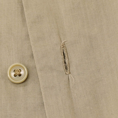 【中古】スティルバイハンド STILL BY HAND コットン 半袖シャツ ベージュ【サイズ48】【 状態ランクC 】【 メンズ 】