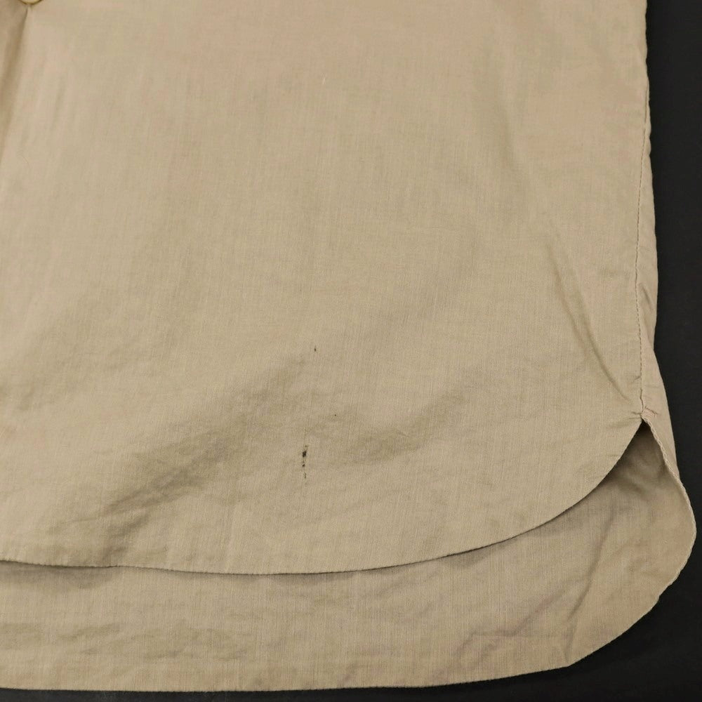 【中古】スティルバイハンド STILL BY HAND コットン 半袖シャツ ベージュ【サイズ48】【 状態ランクC 】【 メンズ 】[DPD]