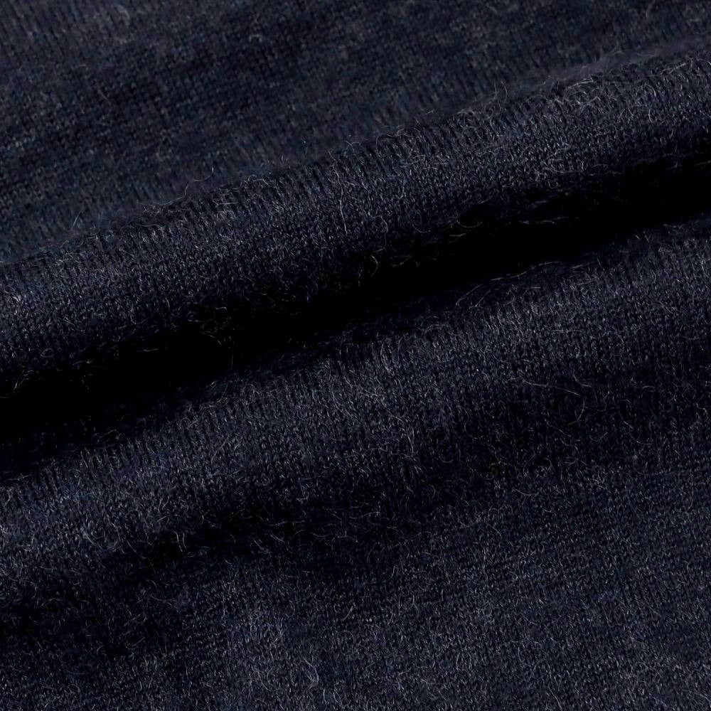 【中古】ロレーナ アントニアッツィ Lorena Antoniazzi ハイゲージ カシミヤ Vネック プルオーバーニット ネイビー【 48 】【 状態ランクB 】【 メンズ 】