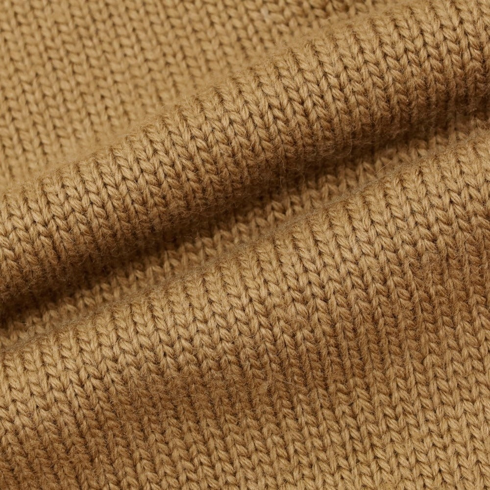 【中古】キャプテンサンシャイン KAPTAIN SUNSHINE ウール系 タートルネック プルオーバーニット ベージュ【 38 】【 状態ランクC 】【 メンズ 】