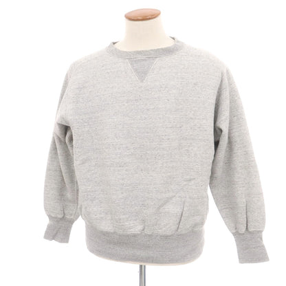 【中古】ウールリッチ WOOLRICH コットン系 クルーネック スウェット グレー【 表記なし(M位) 】【 状態ランクC 】【 メンズ 】