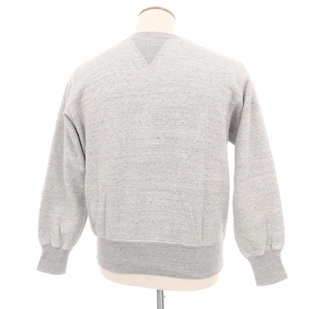 【中古】ウールリッチ WOOLRICH コットン系 クルーネック スウェット グレー【 サイズ表記なし(M位) 】【 状態ランクC 】【 メンズ 】 [BPD]