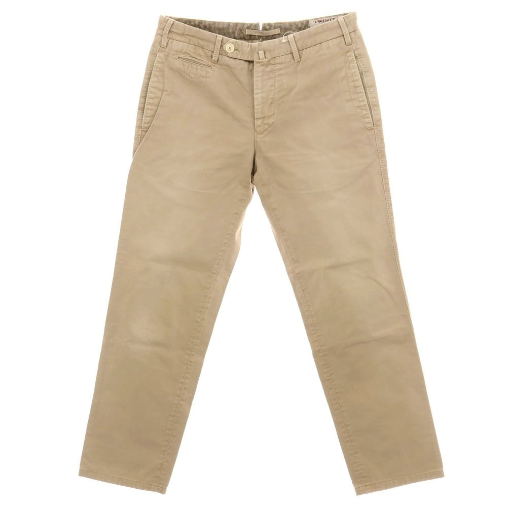 【中古】ジーティーアー ツイステッド G.T.A TWISTED コットン チノパンツ ベージュ【サイズ48】【 状態ランクC 】【 メンズ 】