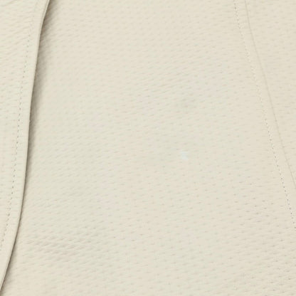 【中古】バラッシ barassi シープレザー 2B カジュアルジャケット オフホワイト【 50 】【 状態ランクB 】【 メンズ 】