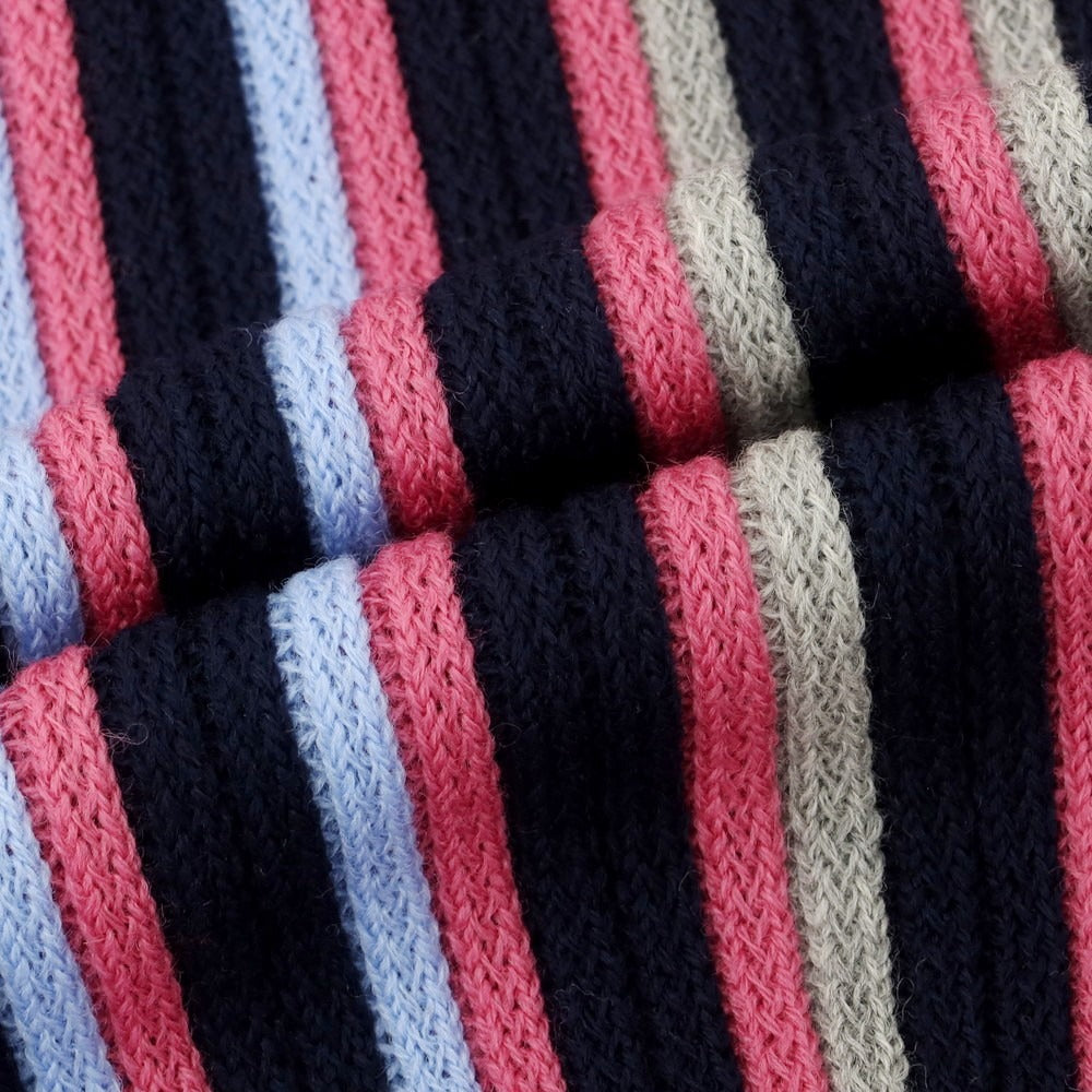 【中古】クリケット CRICKET ウール ニット マフラー ネイビーxピンク【 － 】【 状態ランクA 】【 メンズ 】