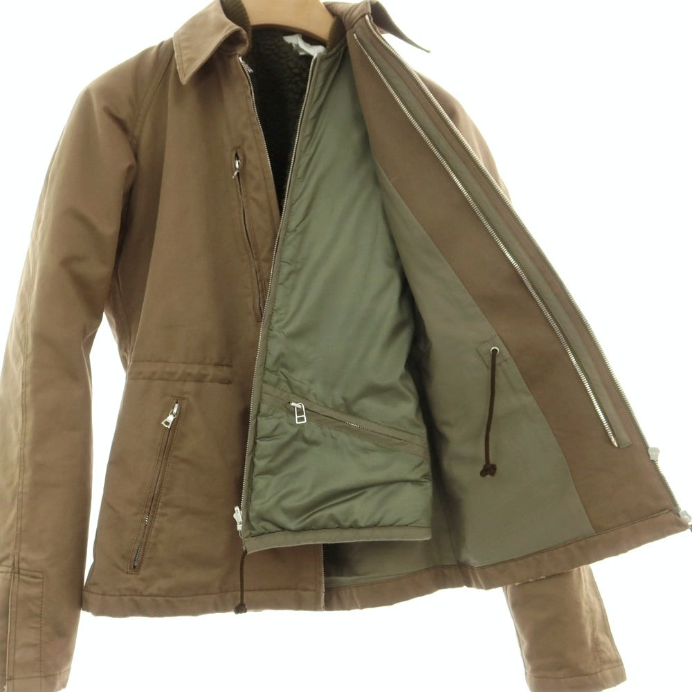 【中古】ダブルジェイケイ wjk コットン ダブルジップ ワークジャケット ダークベージュ【 S 】【 状態ランクC 】【 メンズ 】