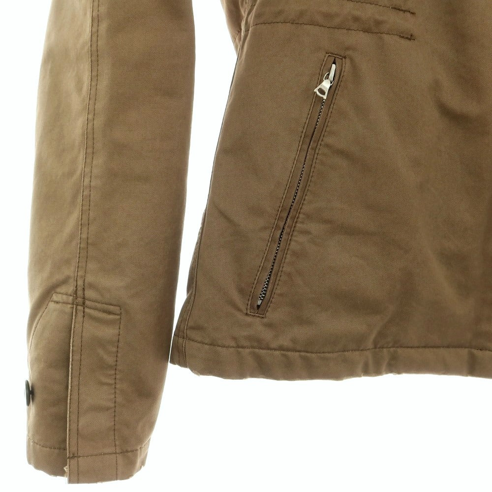 【中古】ダブルジェイケイ wjk コットン ダブルジップ ワークジャケット ダークベージュ【 S 】【 状態ランクC 】【 メンズ 】