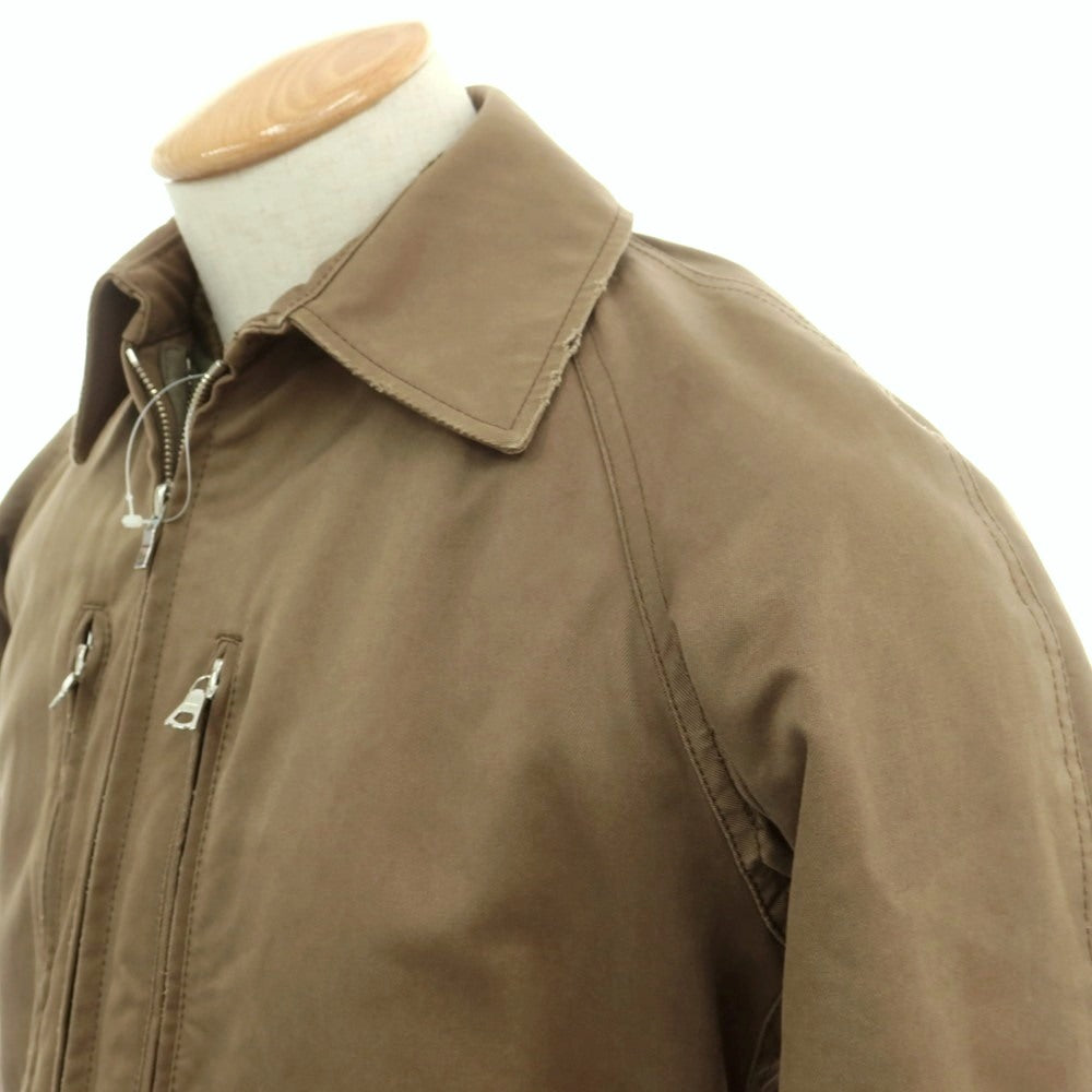 【中古】ダブルジェイケイ wjk コットン ダブルジップ ワークジャケット ダークベージュ【 S 】【 状態ランクC 】【 メンズ 】