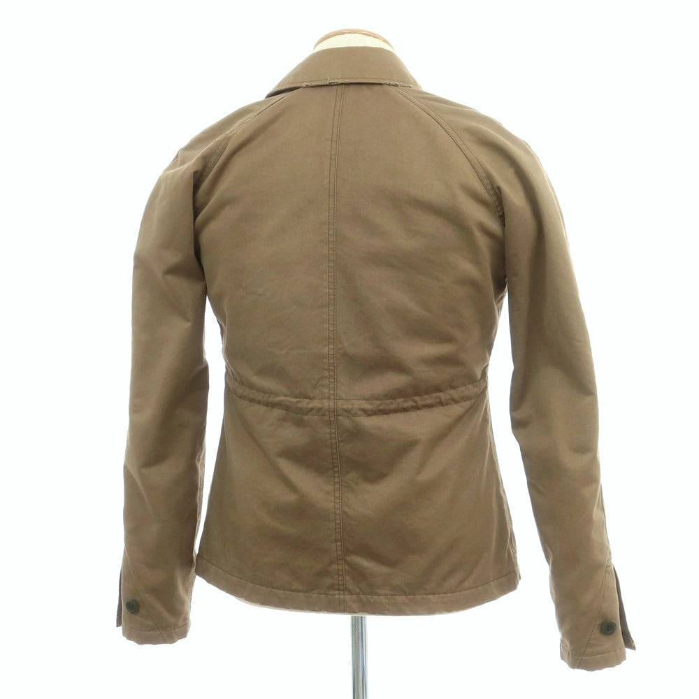 【中古】ダブルジェイケイ wjk コットン ダブルジップ ワークジャケット ダークベージュ【 S 】【 状態ランクC 】【 メンズ 】