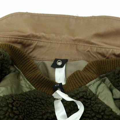 【中古】ダブルジェイケイ wjk コットン ダブルジップ ワークジャケット ダークベージュ【 S 】【 状態ランクC 】【 メンズ 】