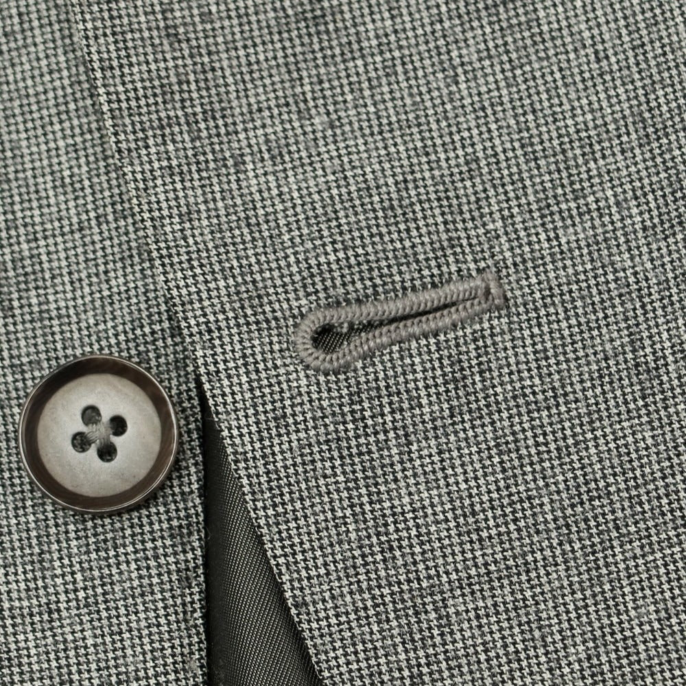 【中古】イザイア ISAIA UNITED ARROWS別注 ウール 3B テーラードジャケット グレー【 44 】【 状態ランクC 】【 メンズ 】