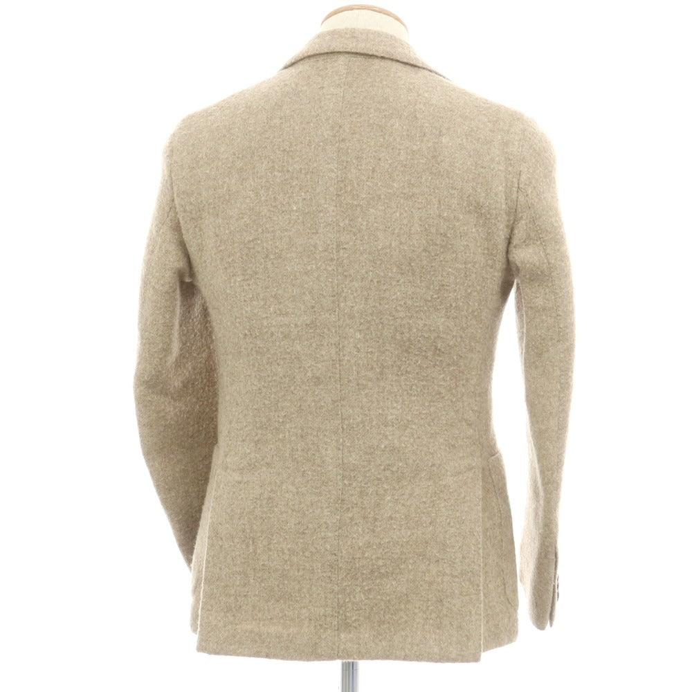 【中古】ラルディーニ LARDINI ツーピース ウール 3B カジュアルジャケット ベージュ【 42 】【 状態ランクB 】【 メンズ 】