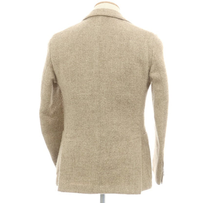 【中古】ラルディーニ LARDINI ツーピース ウール 3B カジュアルジャケット ベージュ【 42 】【 状態ランクB 】【 メンズ 】