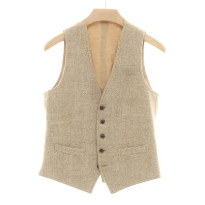 【中古】ラルディーニ LARDINI ツーピース ウール 3B カジュアルジャケット ベージュ【 42 】【 状態ランクB 】【 メンズ 】