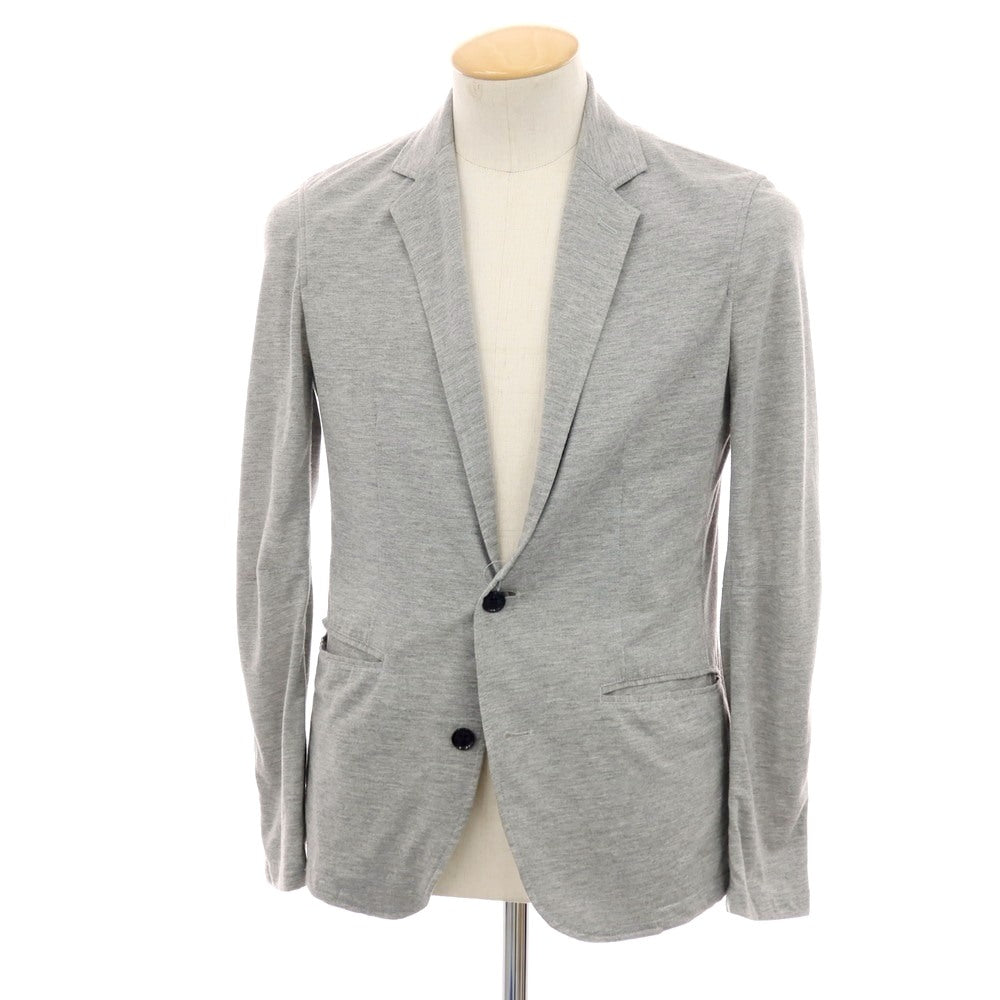 【中古】ナノユニバース nano universe ポリエステルレーヨン 2B カジュアルジャケット グレー【サイズS】【 状態ランクC 】【 メンズ 】