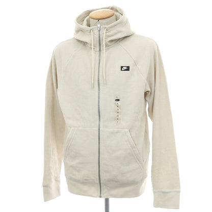 【中古】ナイキ NIKE コットンポリエステル ワッフル ジップアップ パーカー ベージュ【サイズS】【 状態ランクA 】【 メンズ 】