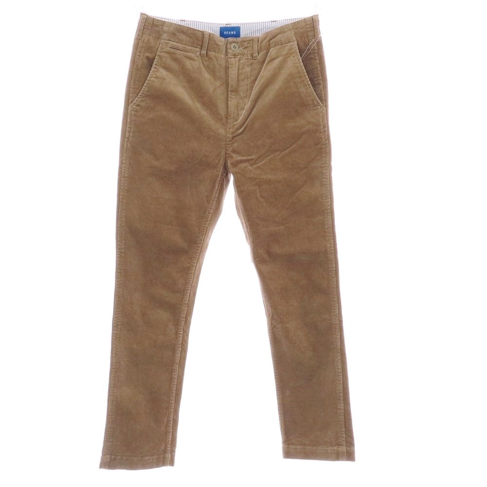 【中古】ビームス BEAMS ストレッチコットン コーデュロイパンツ ブラウン【サイズS】【 状態ランクB 】【 メンズ 】[CPD]