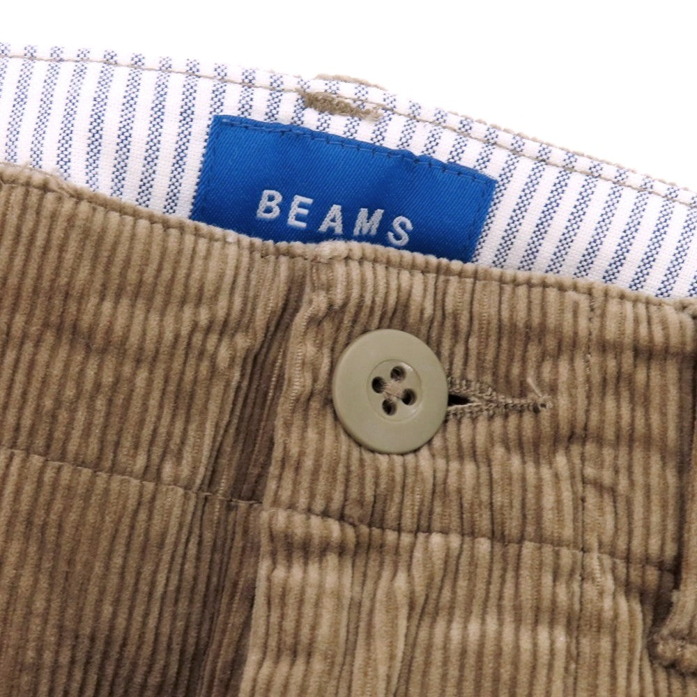 【中古】ビームス BEAMS ストレッチコットン コーデュロイパンツ ブラウン【サイズS】【 状態ランクB 】【 メンズ 】[CPD]