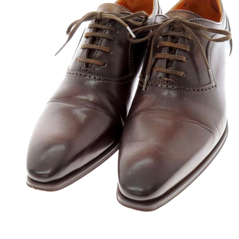 【中古】ロブス LOBBS プレーントゥ ドレスシューズ ダークブラウン【 40 】【 状態ランクB 】【 メンズ 】