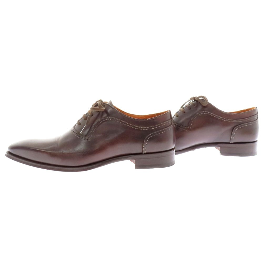 【中古】ロブス LOBBS プレーントゥ ドレスシューズ ダークブラウン【 40 】【 状態ランクB 】【 メンズ 】