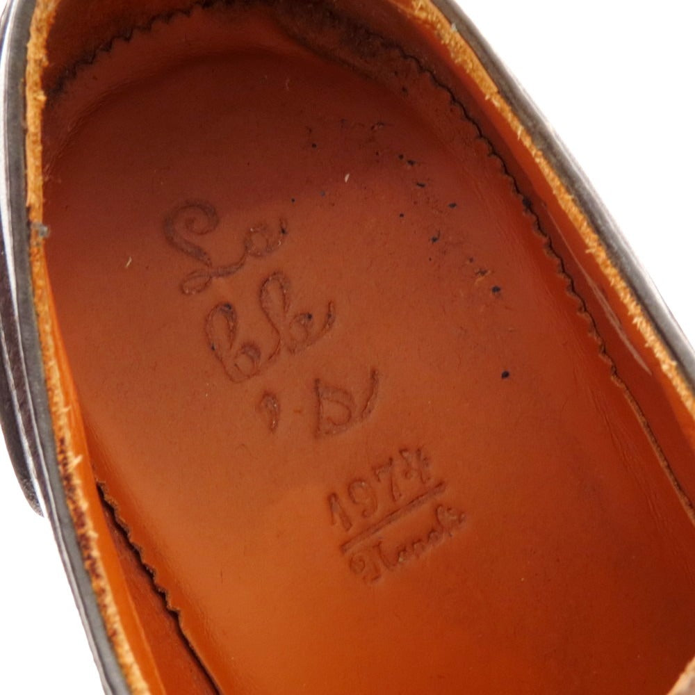 【中古】ロブス LOBBS プレーントゥ ドレスシューズ ダークブラウン【 40 】【 状態ランクB 】【 メンズ 】