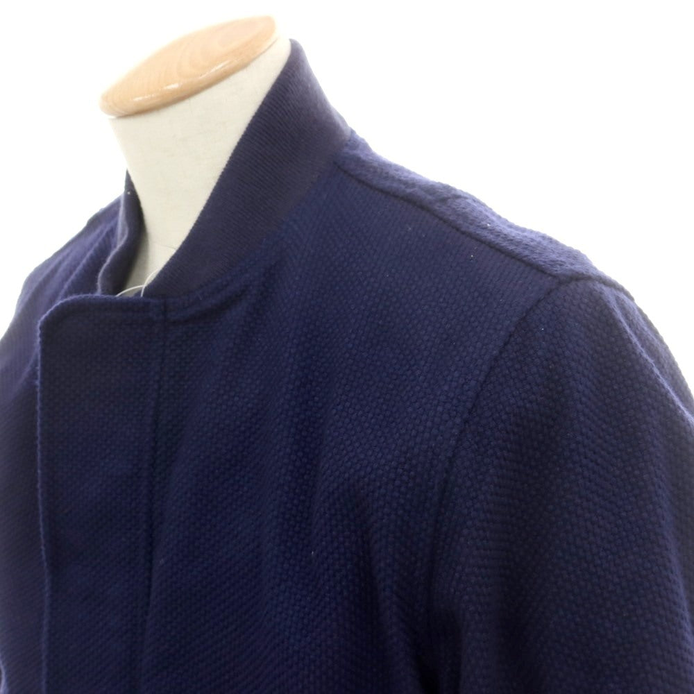 【中古】モモタロウ ジーンズ MOMOTARO JEANS ナイロン スイングトップ ネイビー【 S 】【 状態ランクB 】【 メンズ 】