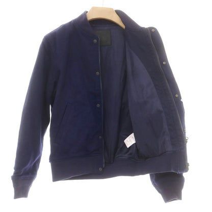 【中古】モモタロウ ジーンズ MOMOTARO JEANS ナイロン スイングトップ ネイビー【 S 】【 状態ランクB 】【 メンズ 】