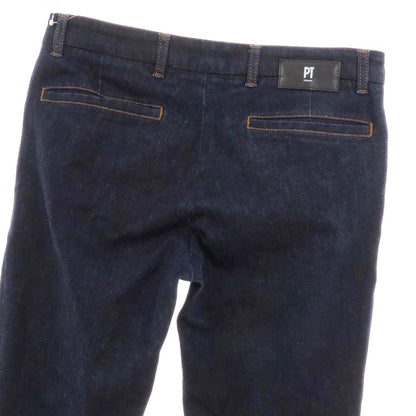 【中古】ピーティートリノ デニム PT TORINO DENIM HOUSE ストレッチ コットンポリエステル デニムパンツ ジーンズ ネイビー【 28 】【 状態ランクA 】【 メンズ 】