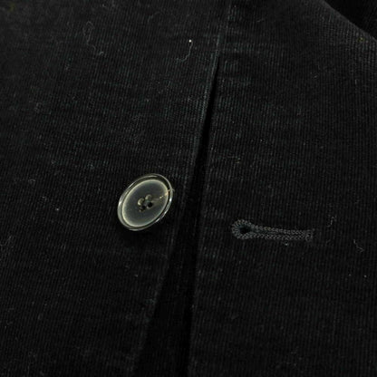 【中古】ラルディーニ LARDINI コットンウールコーデュロイ 3つボタンスーツ ブラック【 50 】【 状態ランクB 】【 メンズ 】