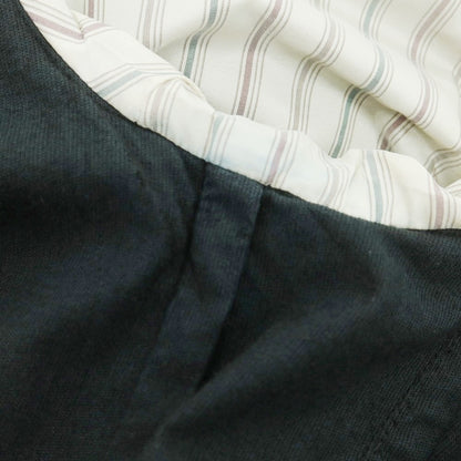 【中古】ラルディーニ LARDINI コットンウールコーデュロイ 3つボタンスーツ ブラック【 50 】【 状態ランクB 】【 メンズ 】