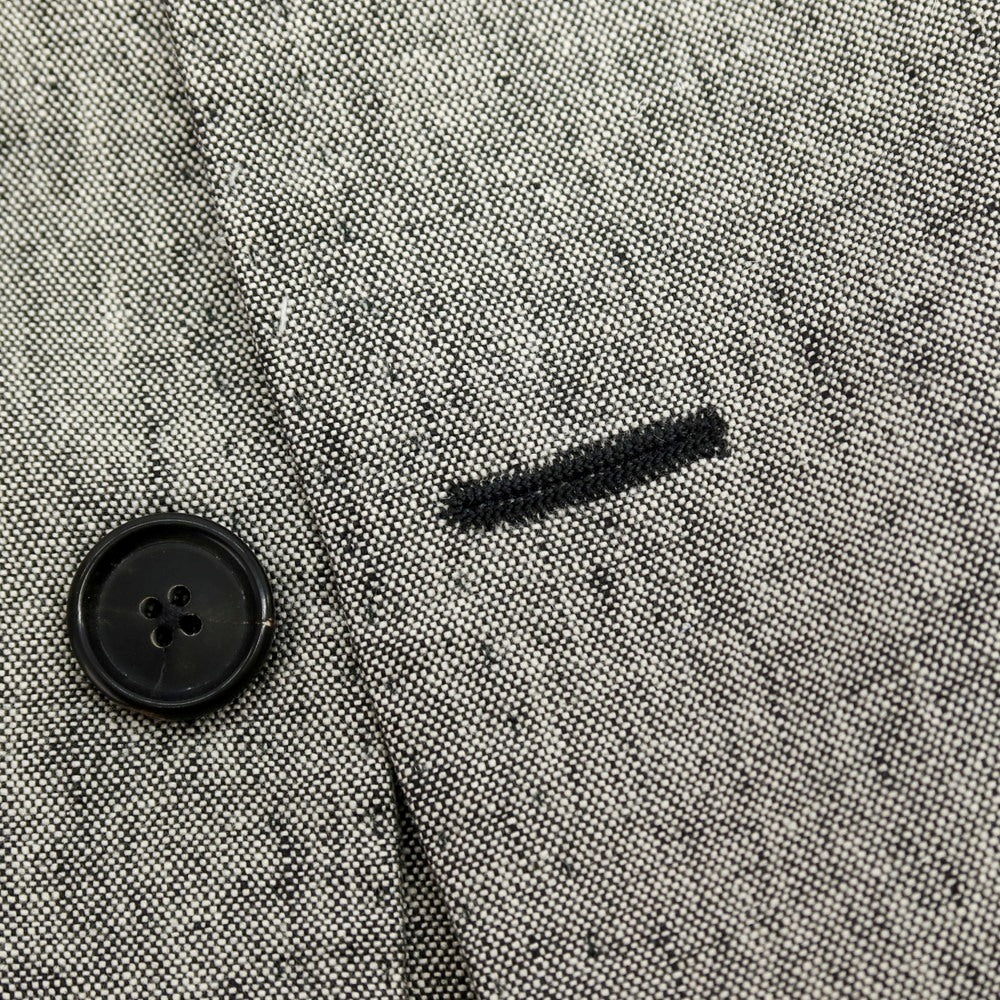 【中古】ティト アレグレット TITO ALLEGRETTO シルクリネン 3B テーラードジャケット ライトグレー【サイズ50】【 状態ランクB 】【 メンズ 】