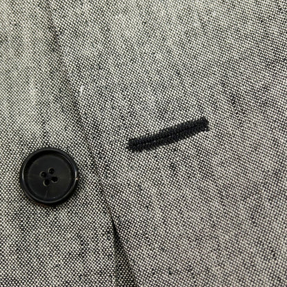 【中古】ティト アレグレット TITO ALLEGRETTO シルクリネン 3B テーラードジャケット ライトグレー【サイズ50】【 状態ランクB 】【 メンズ 】