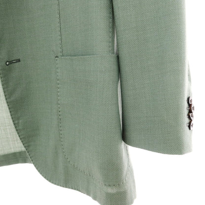 【中古】ボリオリ BOGLIOLI K.JACKET ウールポリエステル 2B テーラードジャケット グリーン【サイズ50】【 状態ランクC 】【 メンズ 】
