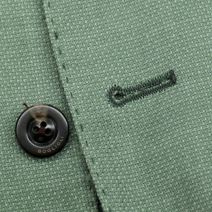 【中古】ボリオリ BOGLIOLI K.JACKET ウールポリエステル 2B テーラードジャケット グリーン【サイズ50】【 状態ランクC 】【 メンズ 】