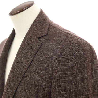 【中古】スティレ ラティーノ STILE LATINO ウール 3B テーラードジャケット ブラウン【サイズ50】【 状態ランクC 】【 メンズ 】